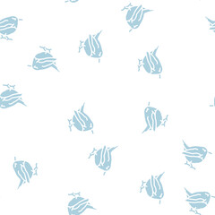 Obraz premium wren bird vector glyph seamless pattern wren bird sign illustration