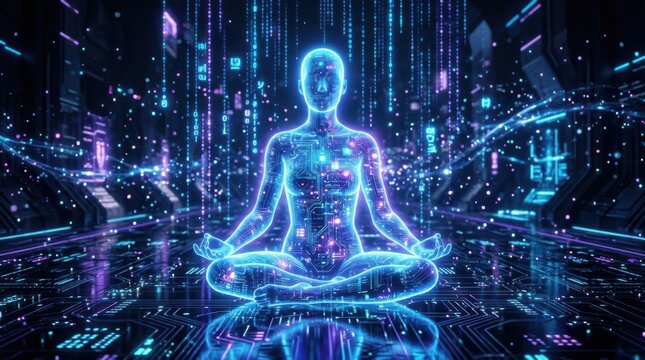 Futuristic Mindfulness Meditation