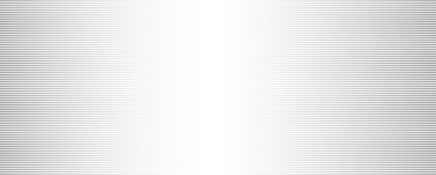 White Horizontal Glitch Scanline Overlay on Transparent Background for Screen Distortion, VHS, CRT and Digital Display Effects
