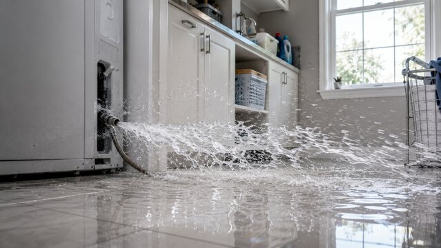 Domestic Water Leak and Home Flood Damage