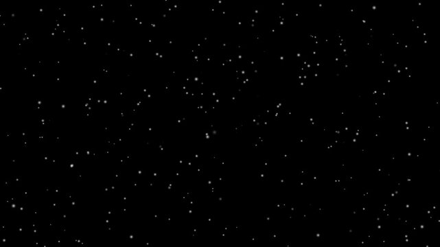 Night starry skies with twinkling stars motion background, Stars in sky, starry night blue starlight shine of milky way, 
 Galaxy space background camera flying through the galaxy and nebula. 
