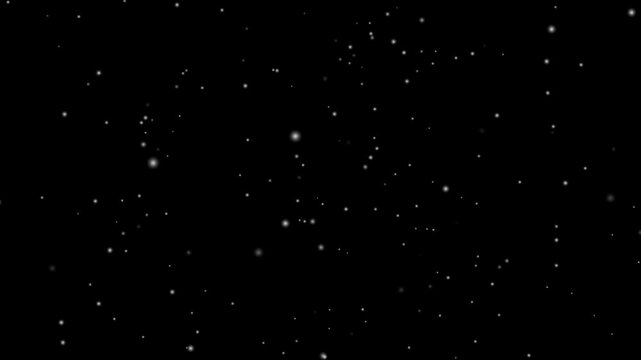 Night starry skies with twinkling stars motion background, Stars in sky, starry night blue starlight shine of milky way, 
 Galaxy space background camera flying through the galaxy and nebula. 