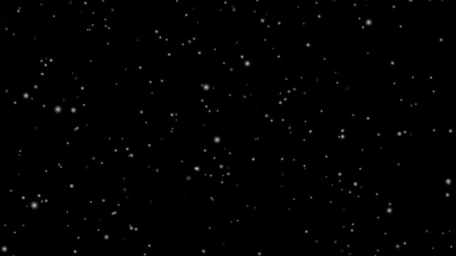 Night starry skies with twinkling stars motion background, Stars in sky, starry night blue starlight shine of milky way, 
 Galaxy space background camera flying through the galaxy and nebula. 