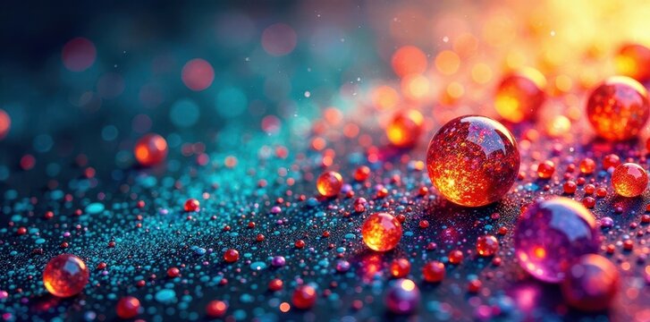 swirling marbles on a textured surface in various hues and colors, marble effect, creative visuals, colorful patterns
