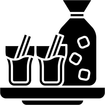 Horchata icon vector illustration