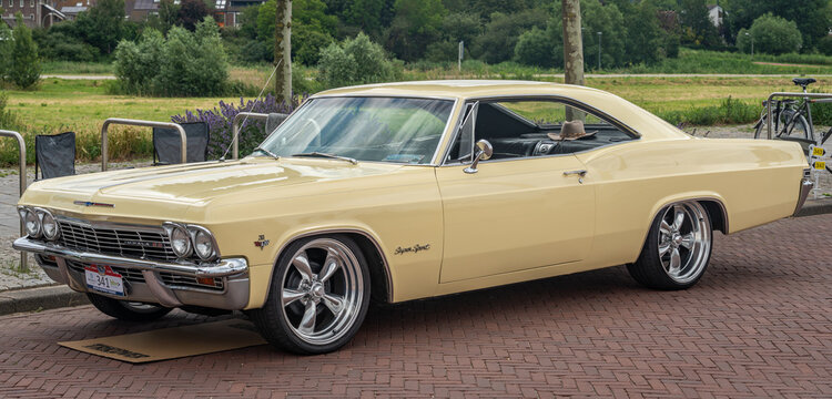 Lelystad, The Netherlands, June 21, 2026, Chevrolet Impala Super Sport 1965 at The National Old Timer Day