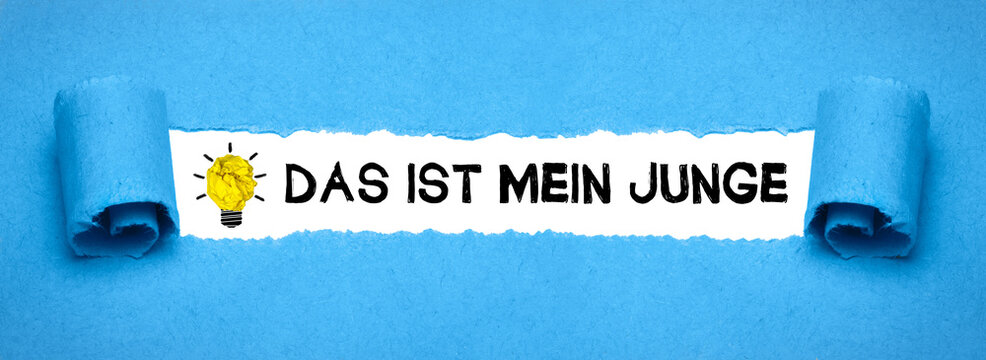 Das ist mein Junge