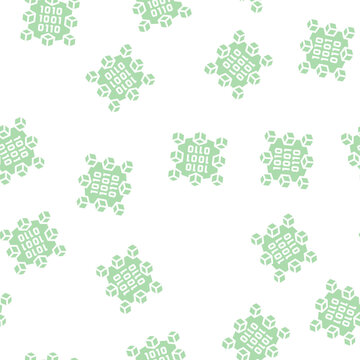 binary neural network vector glyph seamless pattern binary neural network sign illustration