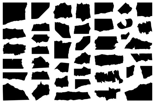 Silhouettes of us states: geographical shapes and borders.