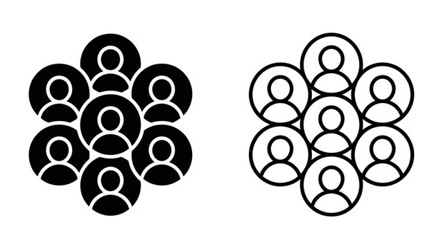 Team Group Icon Set