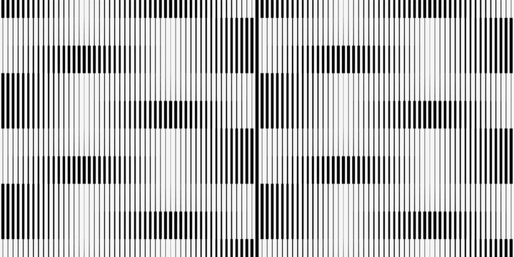 Black and white striped halftone gradient. Fading line gradation background. Repeating strip pattern backdrop. Parallel lines wallpaper for overlay, print, cover. vector eps 10