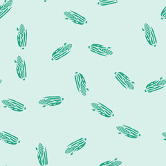 Fototapeta premium corn cob yellow plant vector glyph seamless pattern corn cob yellow plant sign illustration