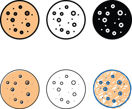 blackhead skin disease concepts color icon vector. blackhead skin disease sign. isolated symbol