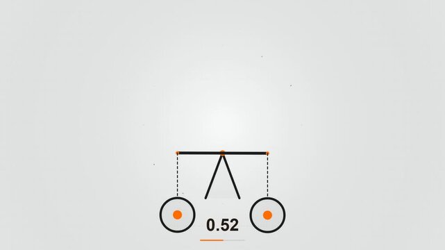 Minimalist Physics Simulation of Balance Scale and Lever System
