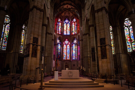 Views from the Trier Cathedral in Germany