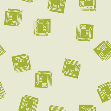 301 redirect seo vector glyph seamless pattern 301 redirect seo sign illustration