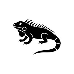 Fototapeta premium Iguana Spiked Lizard Desert Icon
