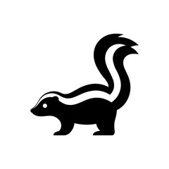 Fototapeta premium Unique Defense Skunk Icon