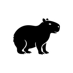 Obraz premium Capybara Animal Icon