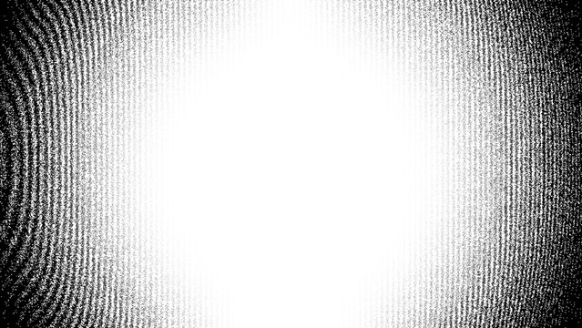 Retro old Bayer TV effect, vintage computer screen. Transparent vignette effect