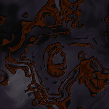Detailed Obsidian Volcanic Seamless Texture &mdash; Aerial Geological Surface