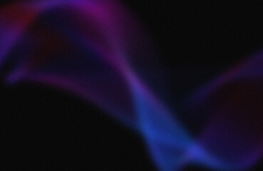 Abstract purple and blue cosmic nebula glow © KOLPONA