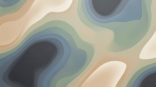 Organic topographic inspired gradient mesh animation with soft flowing colors for ESG reports, architecture presentations, websites, branding, and commercial design.