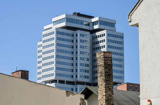 Hochhaus Deutsche Rentenversicherung, Hohenzollerndamm, Wilmersdorf, Berlin, Deutschland