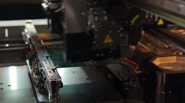 Surface Mount Technology Pcb Machine Electronic Factory Production