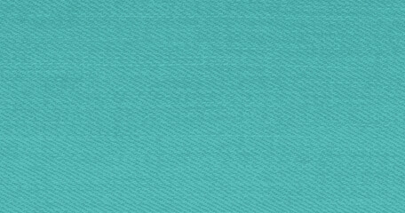 Fototapeta premium Teal soft weave fabric background