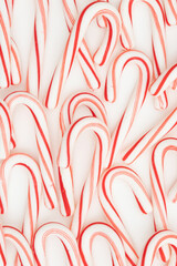 Fototapeta premium Candy canes Christmas background