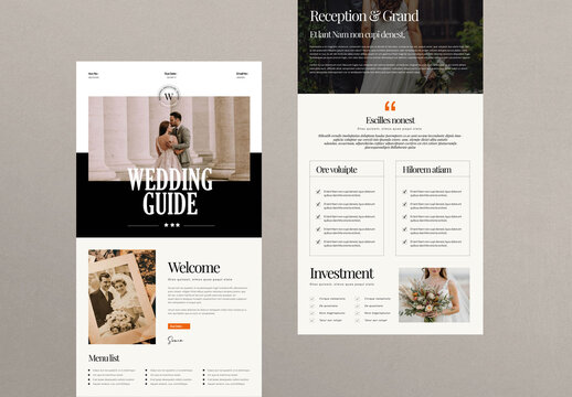Wedding Guide Template