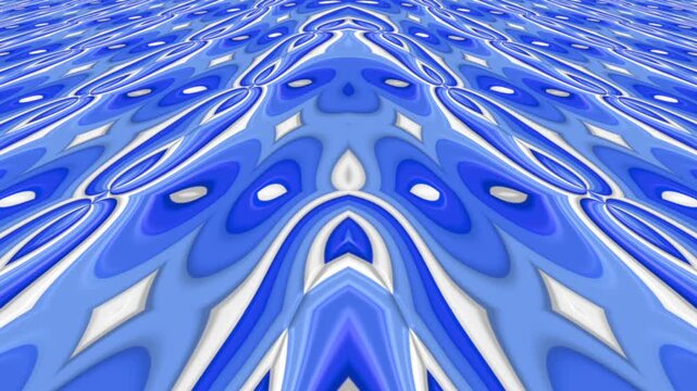 Abstract liquid wave motion background animation