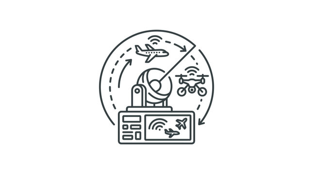 Integrated aviation monitoring system for planes and drones
