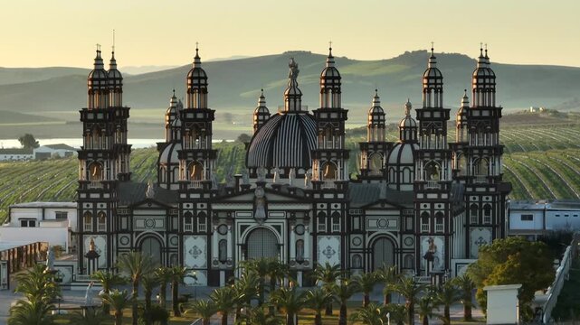 Palmarian Church, Iglesia Palmariana, a Christian church in El Palmar de Troya, Andalucsia, Spain. Claims to Holy SEE.