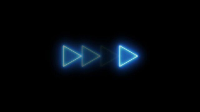 right arrow animation on green background. direction arrow icon motion. swipe right pointing 4k video footage.