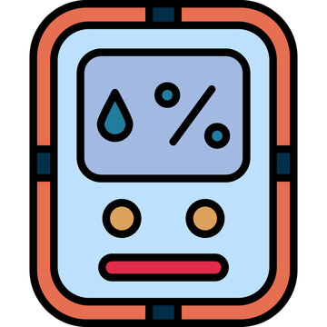 Humidity Sensor Icon