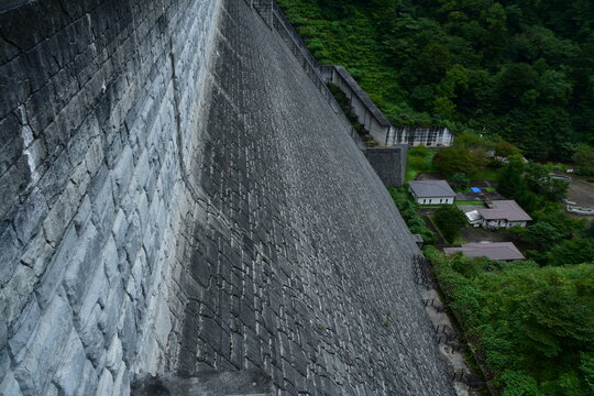 群馬県 中之条町の四万川ダム