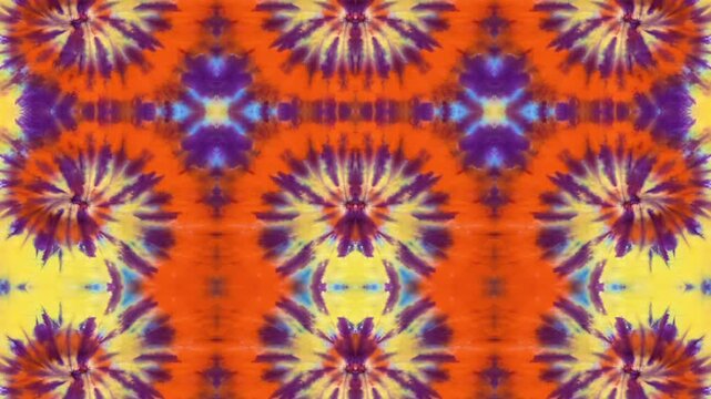 Abstract tie dye pattern motion background