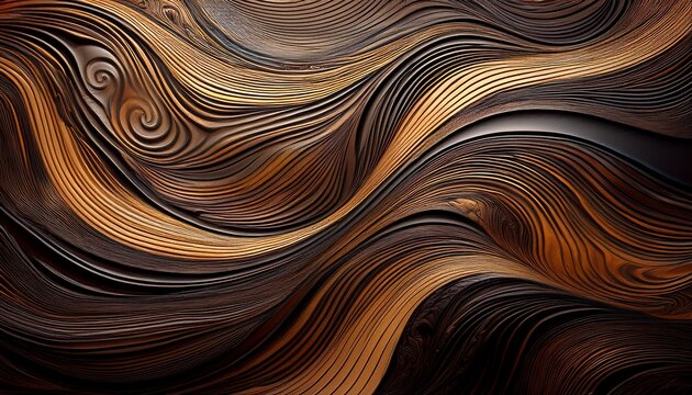damascus steel pattern showing wavy layered design
