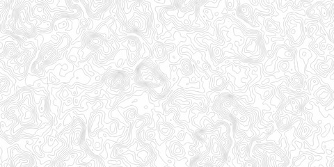 White abstract wave paper spiral area world topography map curved reliefs design. geographic contour map elevation mapping artwork with soft grey lines wallpaper background. © MOHART PARK