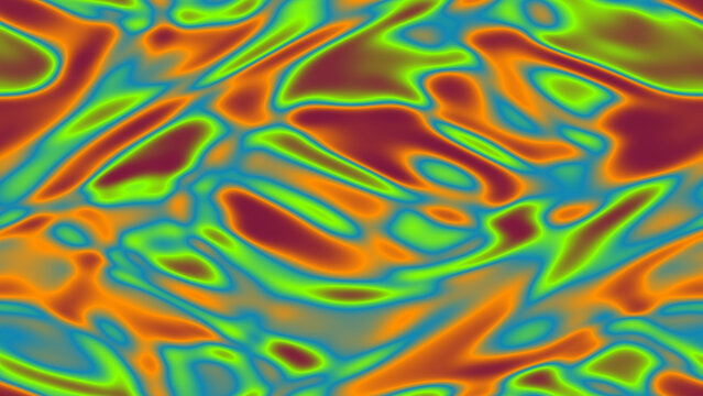 Colorful Seamless Fluid Abstract Background