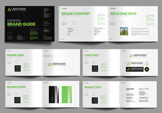Brand Guideline Template Brand Identity