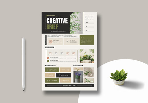 Creative Brief Template Layout
