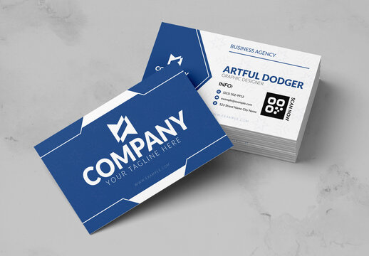 Creative Business Card Template Layout