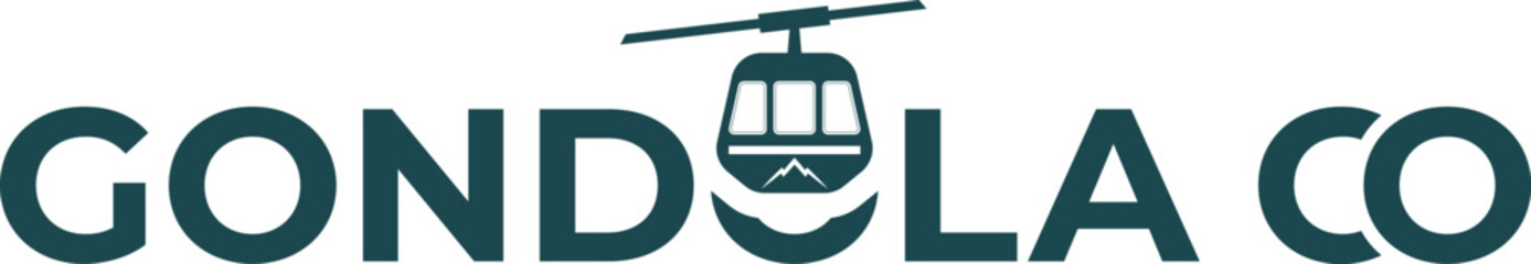 Gondola Cable Car Company Logo Design © adnan