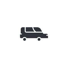 Fototapeta premium Minimal fuel tanker truck glyph icon representing petroleum transportation, fuel delivery services, industrial logistics, energy distribution, and commercial transport operations.