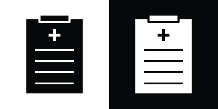 Medical prescription icon