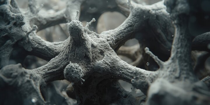 Modern bio cement created from organic cells combined with osteon matrix framework