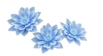 Obraz premium Blue fluffy cloud icon isolated isolated on transparent background